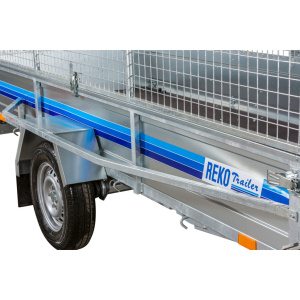 Ett av våra obromsade släp som passar till privatpersoners normala behov