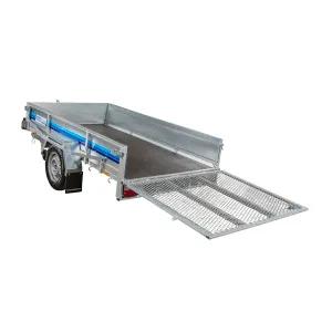 Uppkörningsramp, 112cm för vagnar med 35cm läm.